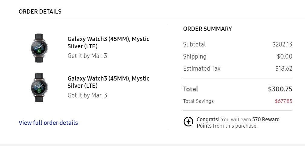 samsung watch without lte